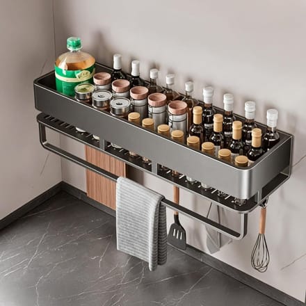 Keukenrek Hangend - Wandrek - Organizer - Keukenmodule