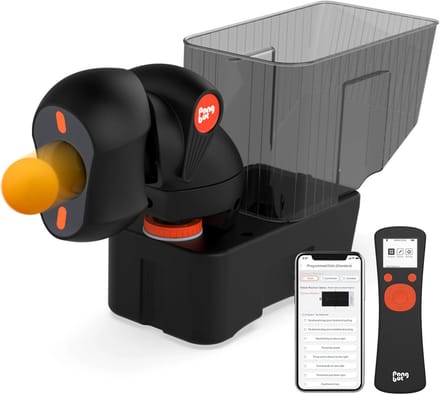 Tafeltennis Robot - Ping Pong Machine - Solo Training - 264 Oefenboren - 150 Ballen Capaciteit - Wit
