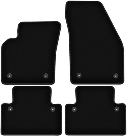 BASIC zwarte veloursmatten voor: Volvo C30 hatchback (2006-2012)