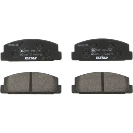 Remblokset TEXTAR 2404501, achter