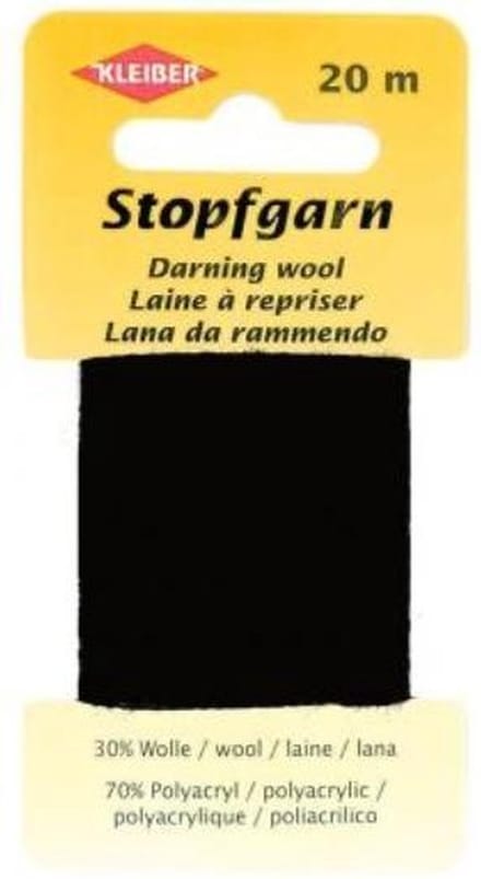 71028 Stopwol 20mtr zwart