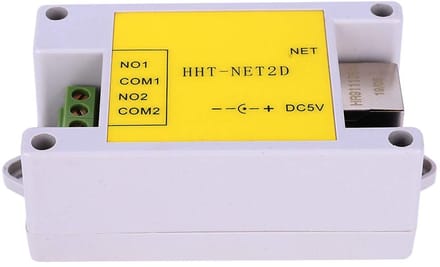 Allecto - IP Network Relay Module - Afstandsbediening - Slimme Huizen - DC5V - 2 Kanaals - HHT-NET2D - Voor thuisautomatisering - Geschikt voor mod...