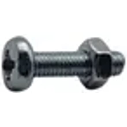 Sencys Metaalschroef+moer Ck M4x16mm Gegalvaniseerd Per 20