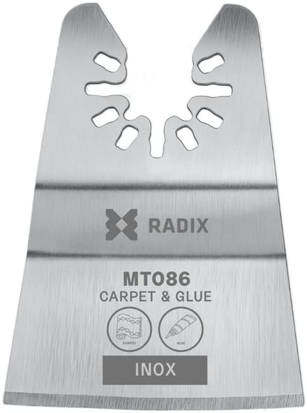 Radix - Multitool spatel - Convex - RVS - 52x40mm