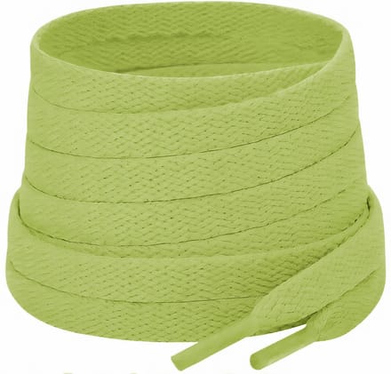 The Kicks Don Veters Plat 120CM - Limoen groen - 8mm