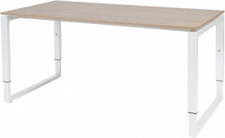 Verstelbaar Bureau - Plus 160x80 robson - wit frame