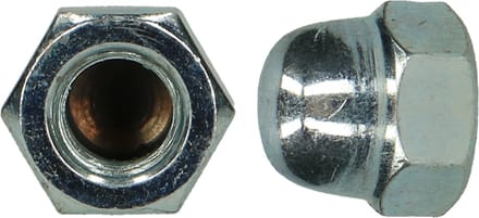 PGB-FASTENERS | Zeskant dopmoer DIN 1587 M16 Zn | 50 st