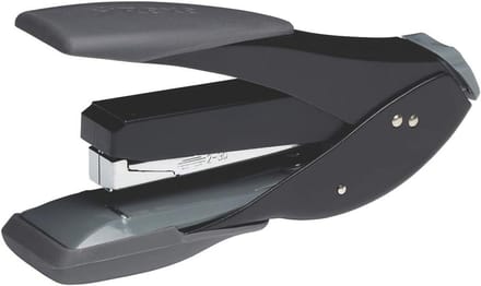 Nietmachine voor 30 Vel, Zwart/Grijs met Platte Stiksels