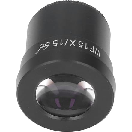 Grootveld Microscoop Oculair Laboratorium Stereo Hoog Oogpunt Lens WF15X15 30mm black