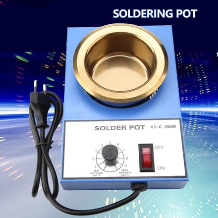 80mm Soldeertinpot Soldeertinpot Desoldeerbad  (250W)