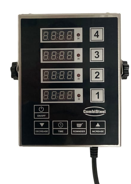 DIGITALE KEUKENTIMER 4 KANALEN DKT-4 - Combisteel 7517.0005