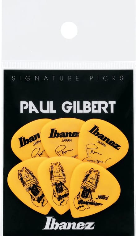 Ibanez - Paul Gilbert - Plectrum - 1.00 mm - 6-pack