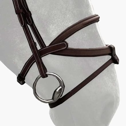 Paardenneusriem Silver Crown Brazilian