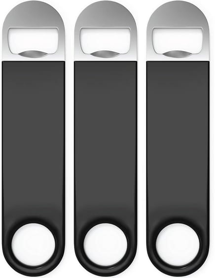 EXCITAT Flessenopener - Set van 3 - Metaal - Duurzaam - Bartender Bierflesopener - 18cm