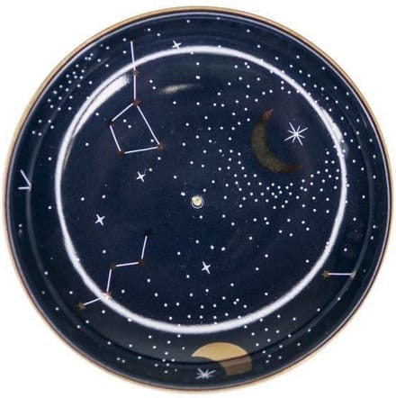 Something Different Wierookhouder Purple Star Sign Ceramic Paars
