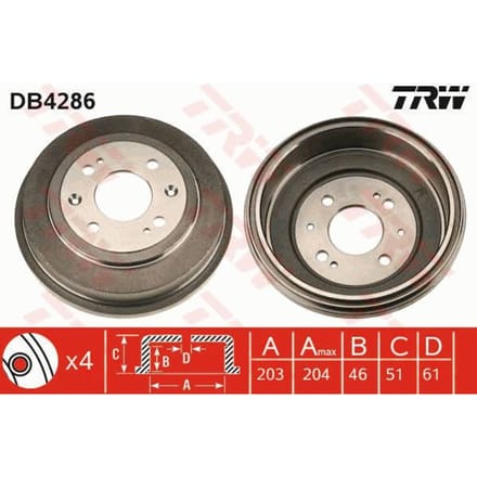 Remtrommel TRW DB4286