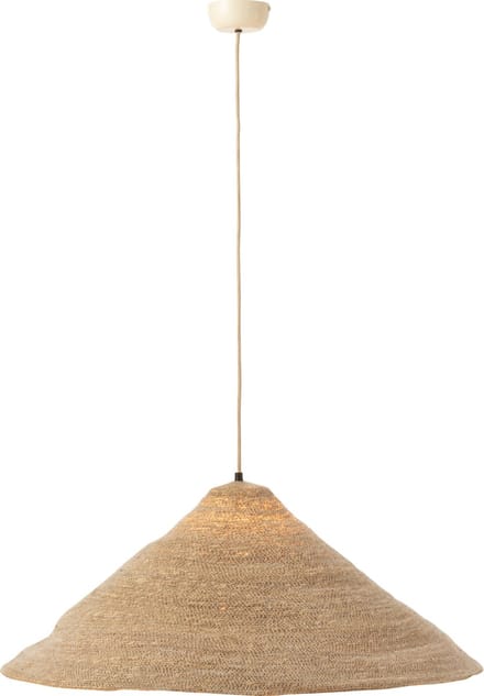 J-Line hanglamp Hoed Moonj - gras - naturel - large