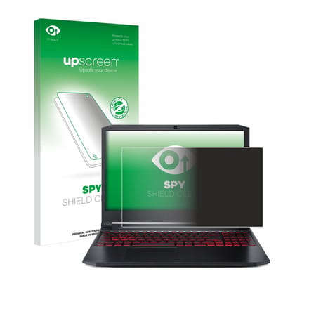 upscreen - privacy screenprotector voor Acer Nitro 5 Gaming 15,6" - Folie Beschermfolie Blauwlichtfilter