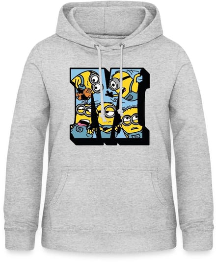 Minions College Brief Hoodie Dames