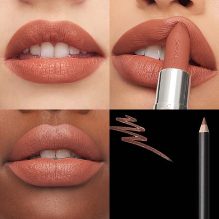 M·A·C XIMAL ZIJDEZACHTE MATTE LIPSTICK 626 Whirl (Vuilroze) - 3,5 g 669 WARM TEDDY
