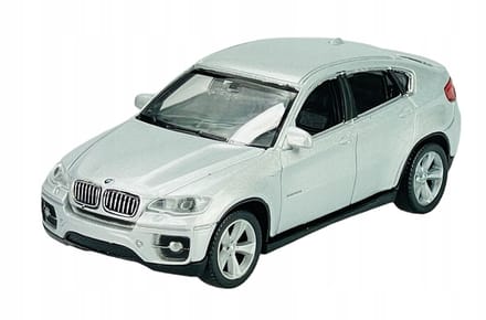 Welly BMW X6 E71 Zilver Metaal 1:43 Model Auto