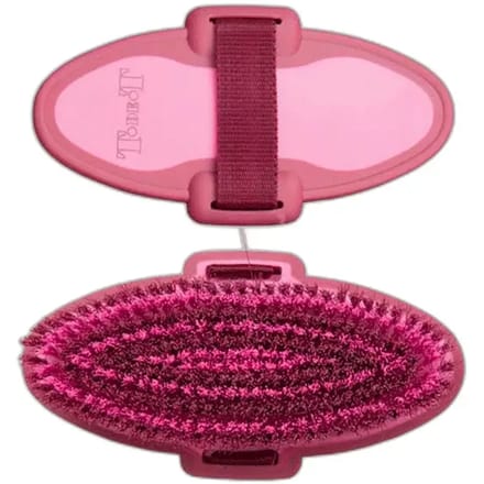 Zachte paardenborstel tweekleurig assortiment T de T