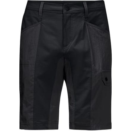 Jack Wolfskin Dawson Flex Heren Zwart Cargo Korte Broek
