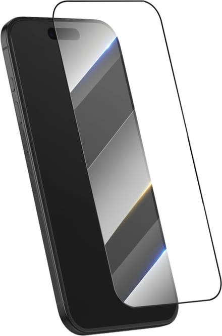 Bigben Connected, Screenprotector geschikt voor iPhone Air - SmartFrame 2.5D Tempered Glass & Anti-Shock, Transparant