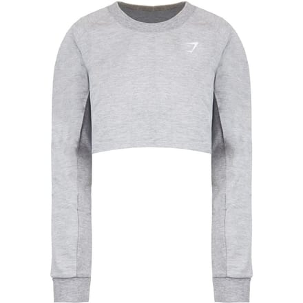 Gymshark Trui in Grijze Mergel voor dames