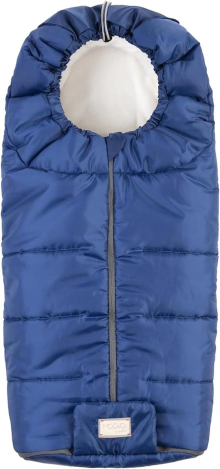 Voetenzak Kinderwagen - Universele Topper - Warmte Buiten - Water & Winddicht - 100 cm Lengte - Blauw