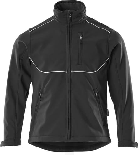 Mascot Industry Softshell jas 10001-883 - Zwart - S