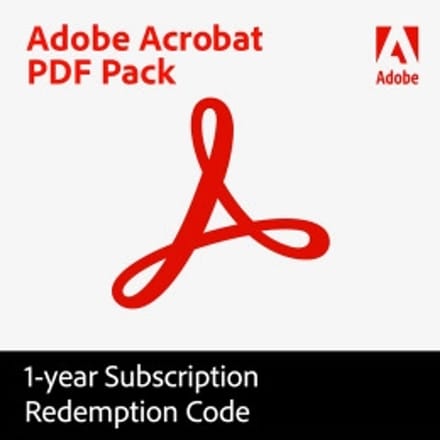 Adobe Acrobat PDF Pack | 1 Jaar | 1 Installatie | Windows &amp; Mac