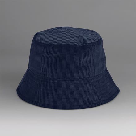 EarthAware® Organic Cord Bucket Hat - Oxford Navy - S/M