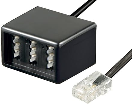 Pro TAE AV / multimedia paneel - Zwart - 0.2m