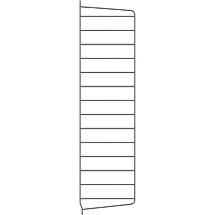 String Furniture Rek wandladder - 75 x 20 cm - set van 2 - dark grey