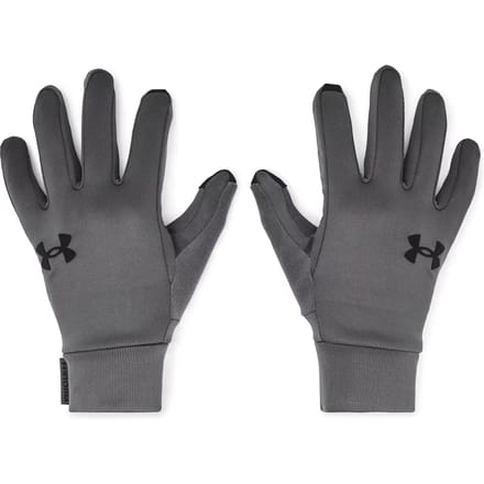 Under armour storm liner handschoenen in de kleur grijs.