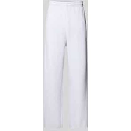 straight leg sweatpants met elastische band