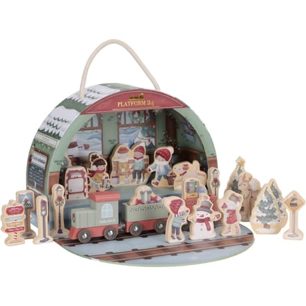 Little Dutch Advent kalender treinbaan FSC