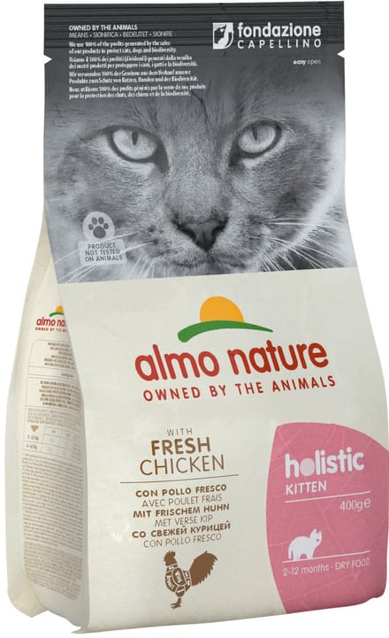 Almo Nature Kitten - Kip en Rijst - Kattenvoer - 400 g