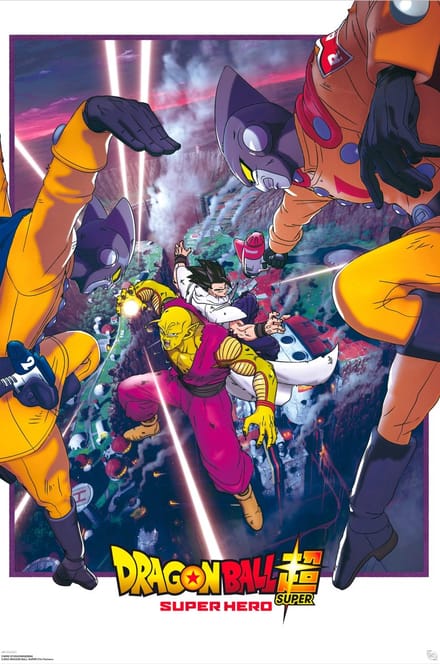 Dragon Ball Hero - Gohan & Piccolo Poster meerkleurig - Papier - Fan merch, Gaming