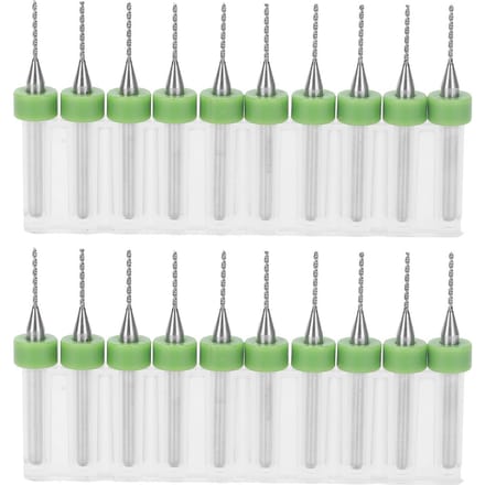 20 Stuks PCB Boor Bit Legering Wolfraamstaal Printplaat Micro Twist Verticale Pons Gereedschapsset