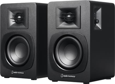 Audio-Technica AT-SP3X luidspreker 2-weg Zwart Bedraad en draadloos 30 W