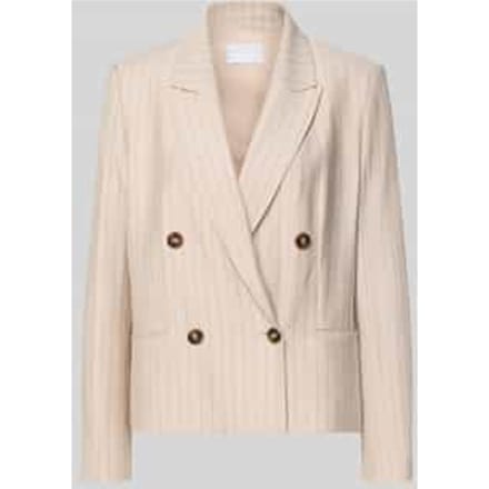 regular fit blazer met reverskraag
