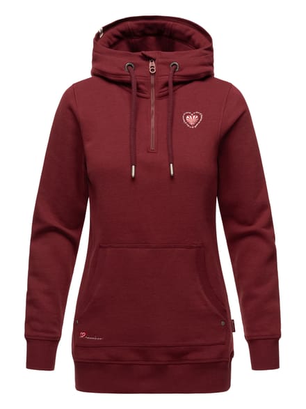 Navahoo dames longsleeve hoodie Zauberelfe – Lang & Comfortabel