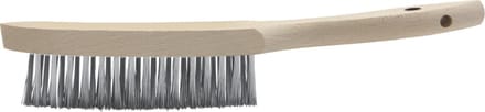 GYS Staalborstel 3 Rijen Inox