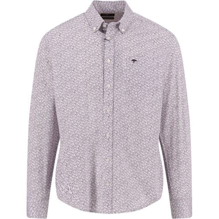 Fynch-Hatton Overhemd Minimal Flower Pattern Magnolia / male