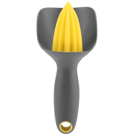 Mini presse-citron manuel ergonomique pour citron vert et orange (Noir) gray
