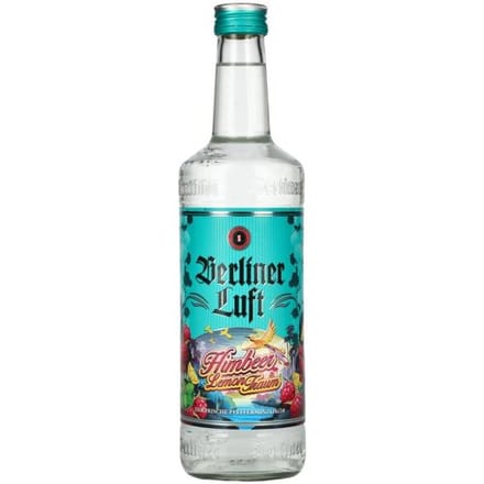 Berliner Luft HIMBEER LEMON TRAUM Der Frische Pfefferminzlikör 18% Vol. 0,7l
