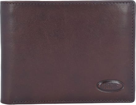 Bric's Monte Rosa Portemonnee RFID Leer 12,5 cm - Jongens - Horizontaal - braun