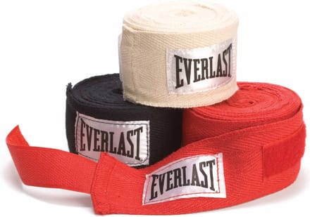 Everlast Core Handwraps 3 Pack, Black/White/Red, 305 Cm